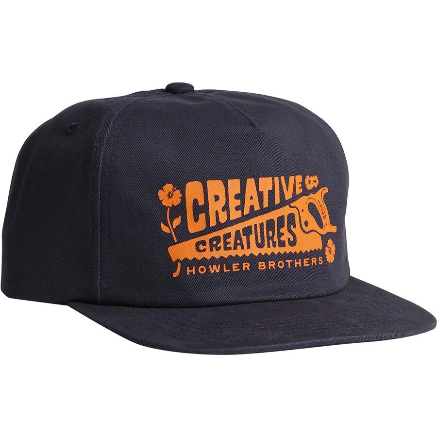 Unstructured Snapback Hat