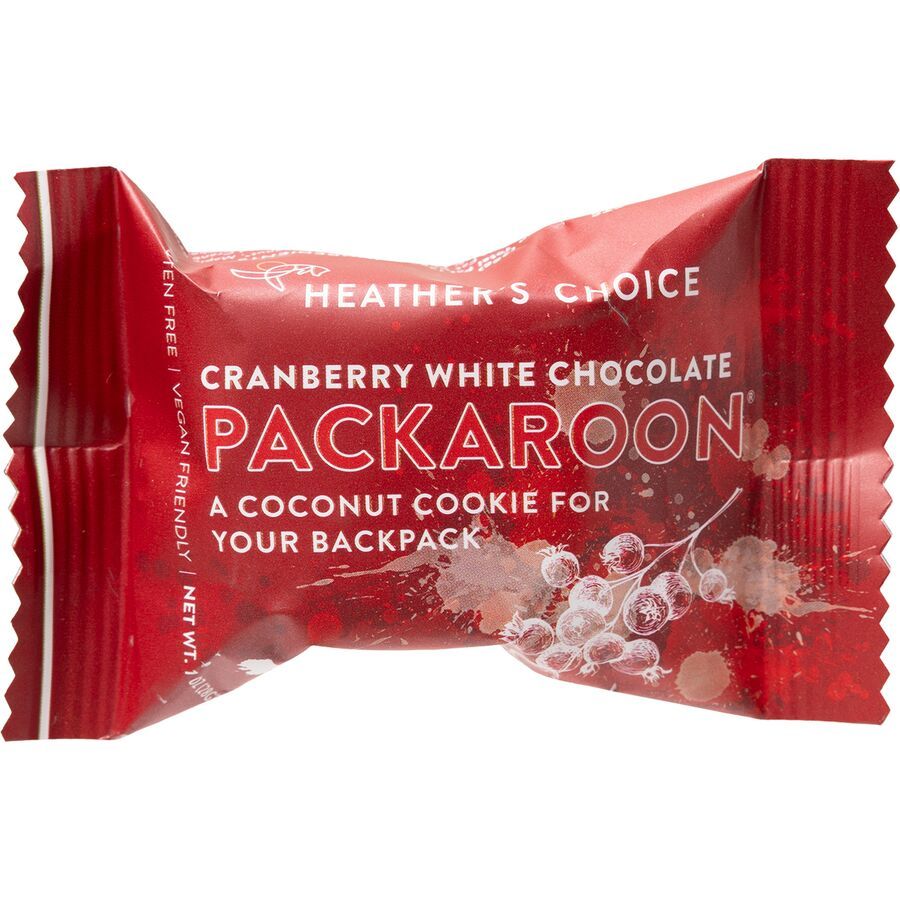 Heather's Choice Cranberry White Chocolate Packaroons Hike & Camp