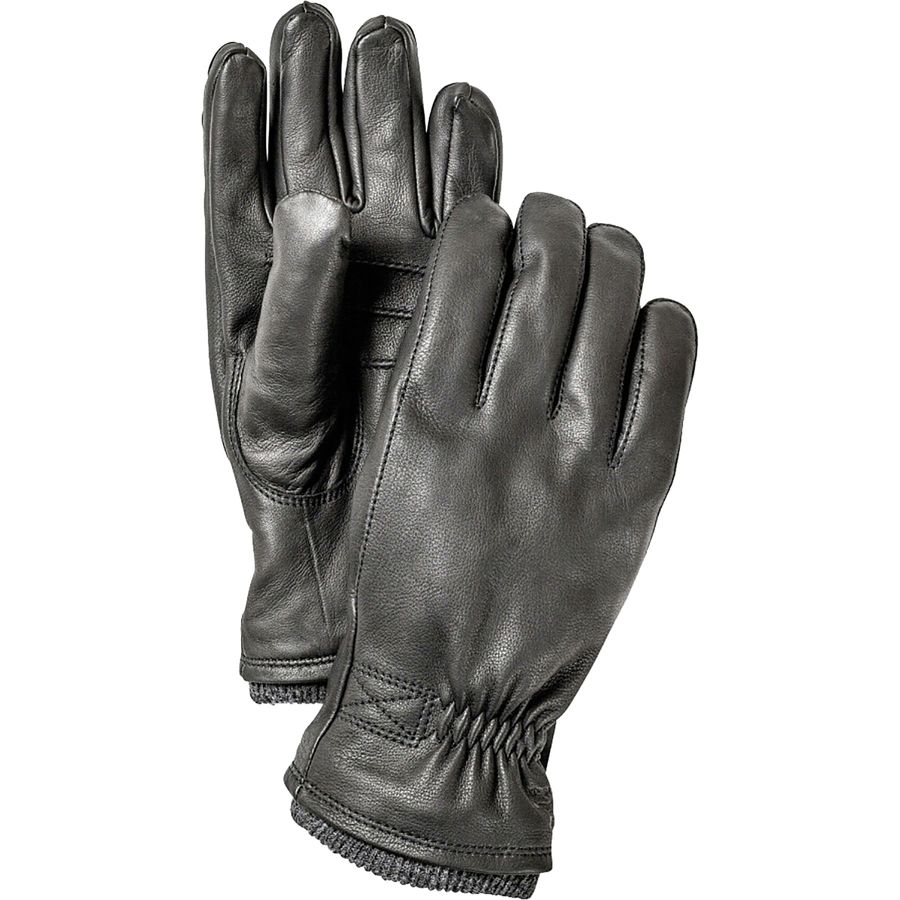 Hestra Deerskin Swisswool Rib Cuff Glove Men's