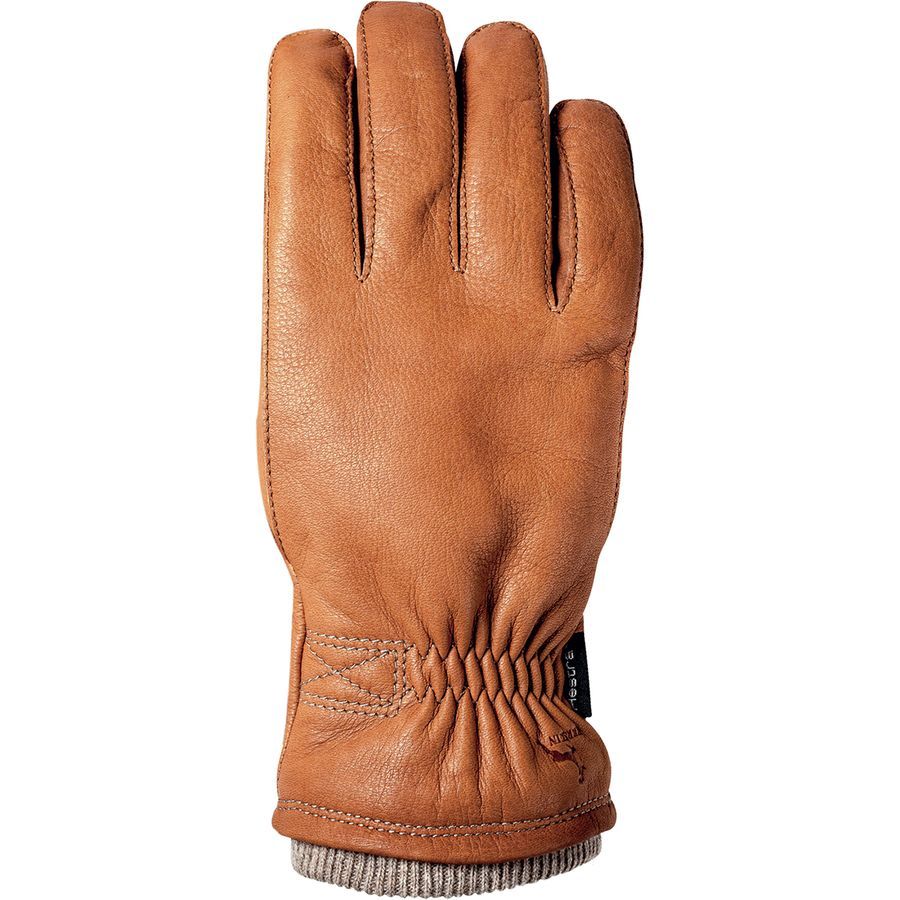 Hestra Deerskin Swisswool Rib Cuff Glove Men's