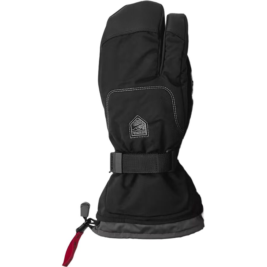 Hestra Alpine Gauntlet SR 3-Finger Glove – Waterproof Leather Ski
