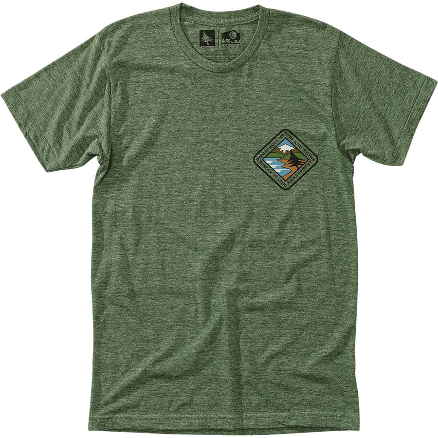 Hippy Tree Landmass T-Shirt - Men's - Clothing