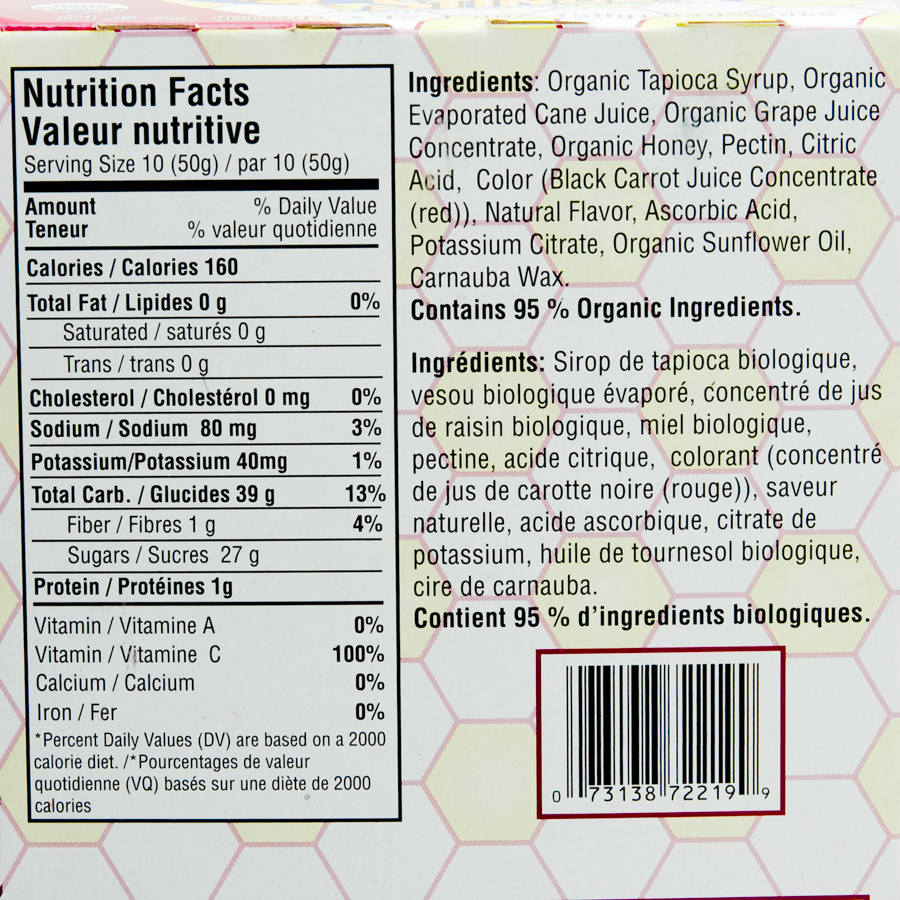 Honey Stinger Organic Energy Chews 12 Pack