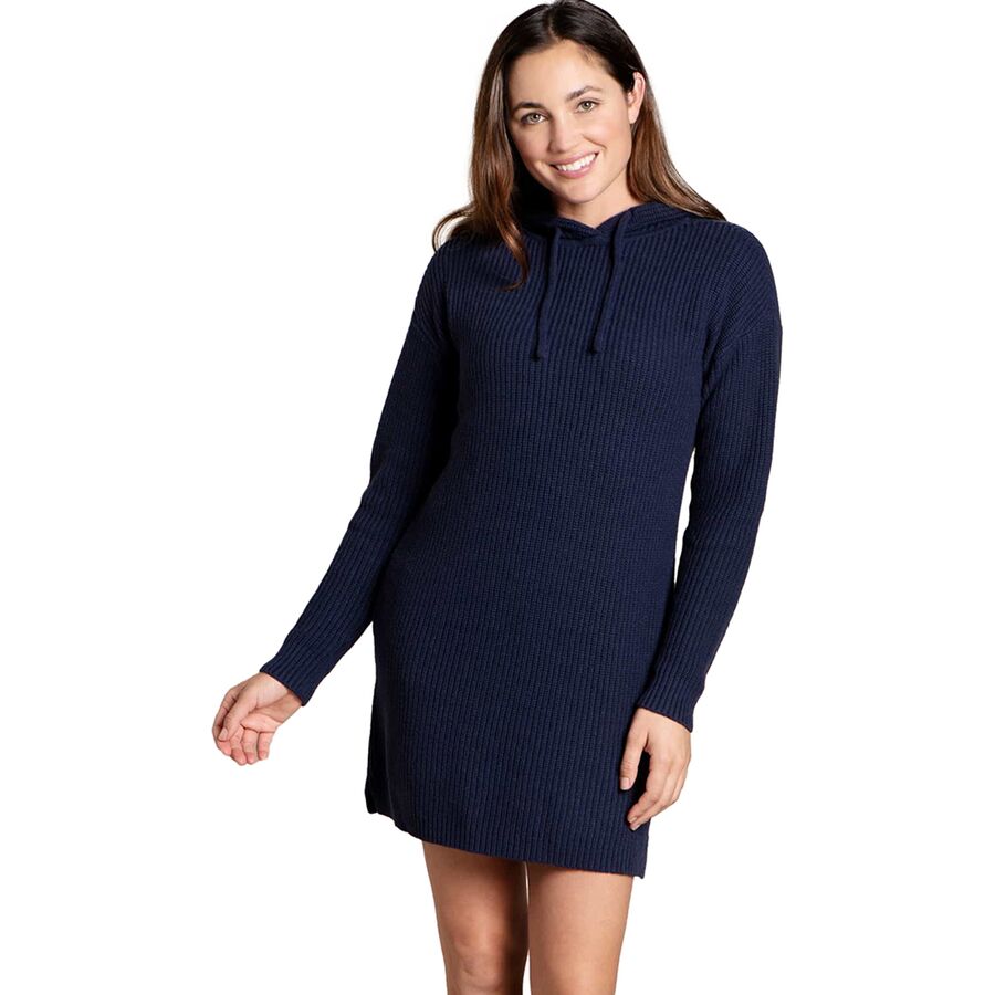 Whidbey Hooded Sweater Dress - Women's