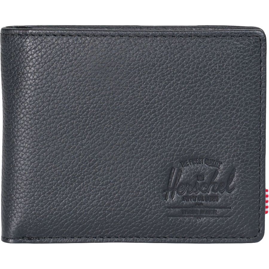 Herschel Supply Hank Leather RFID BiFold Wallet Men's Accessories