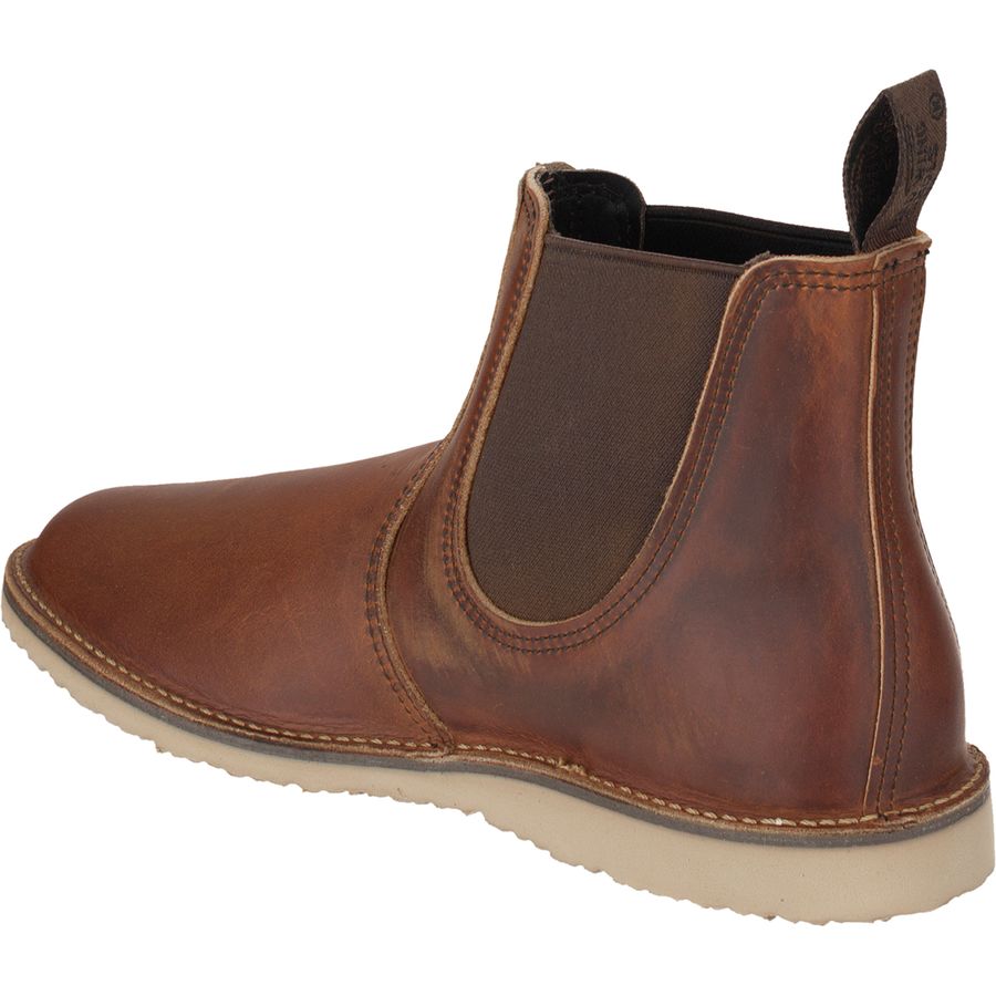 men's red wing heritage weekender chelsea