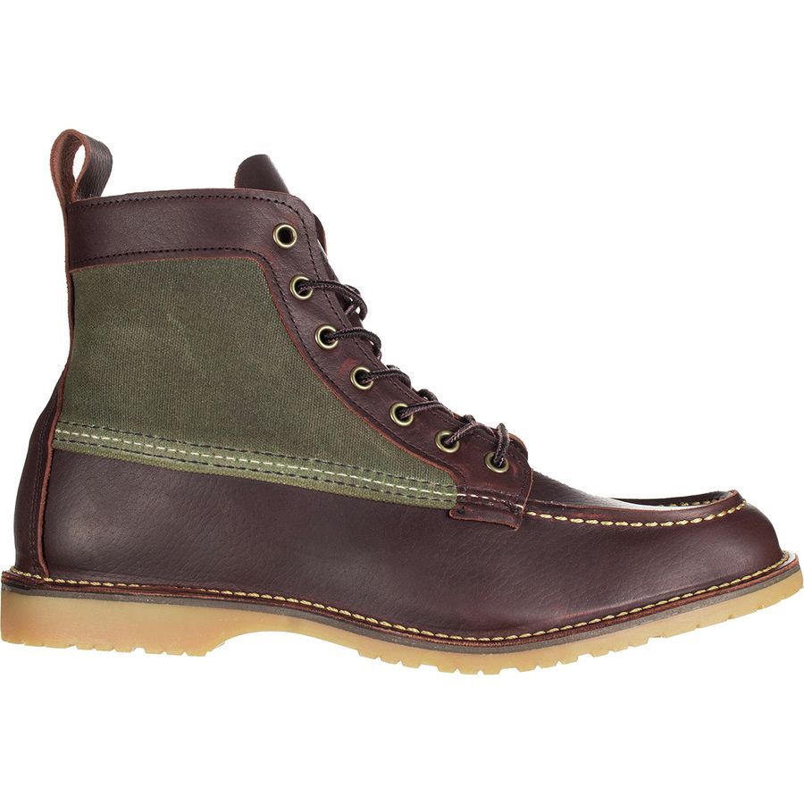 red wing canvas moc