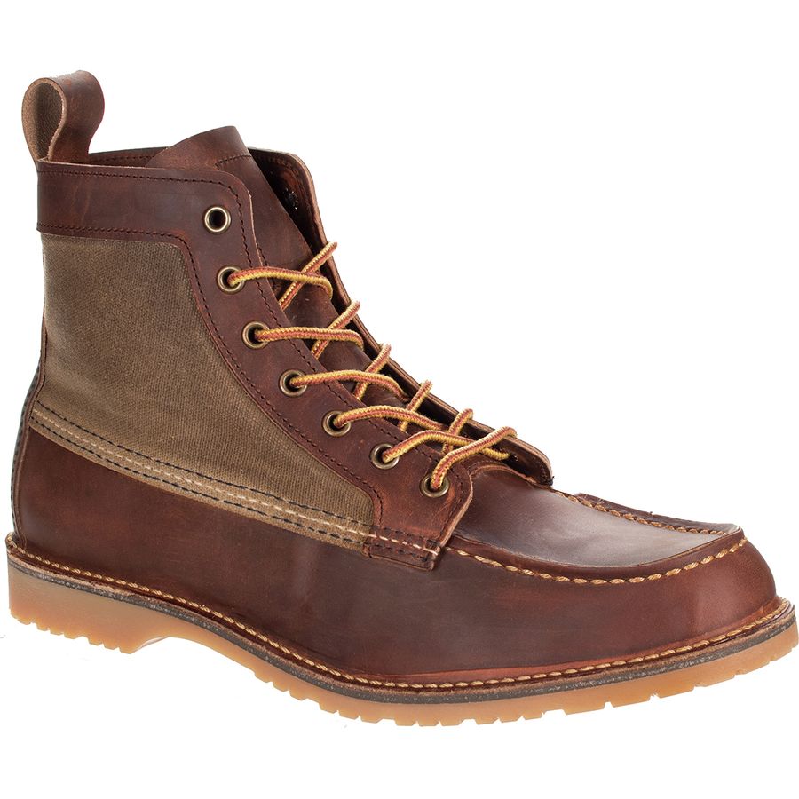 red wing canvas moc