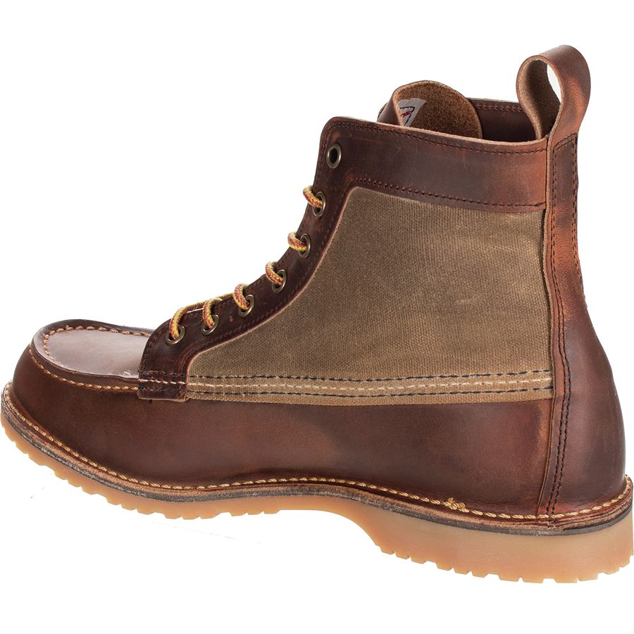 red wing canvas moc