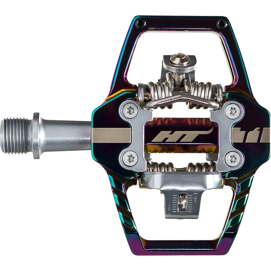 HT Components - T1 Clipless Pedal - Oil Slick