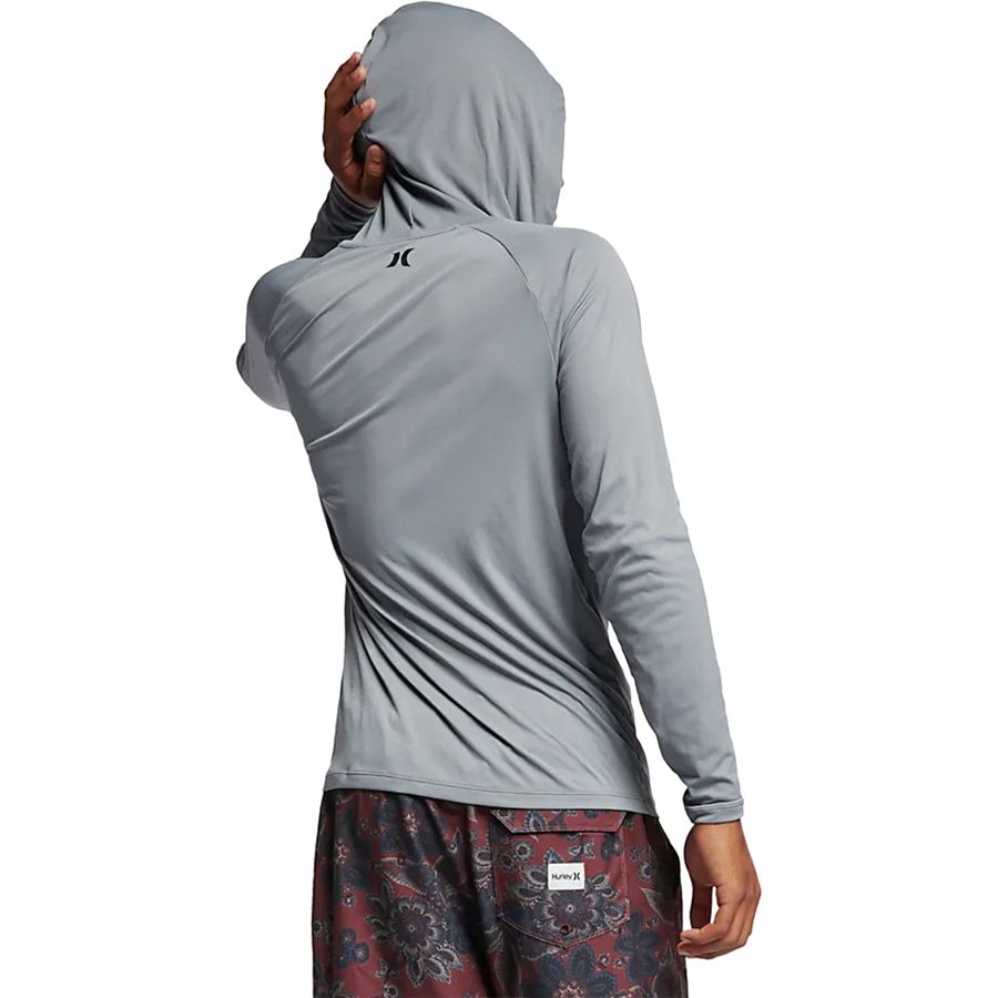 hurley quick dry long sleeve hoodie
