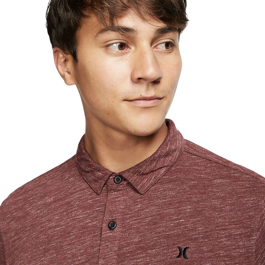 hurley nike dri fit polo