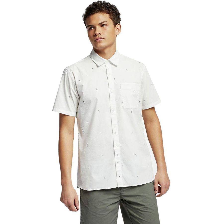 Hurley Palms ButtonUp Shirt Men's Clothing