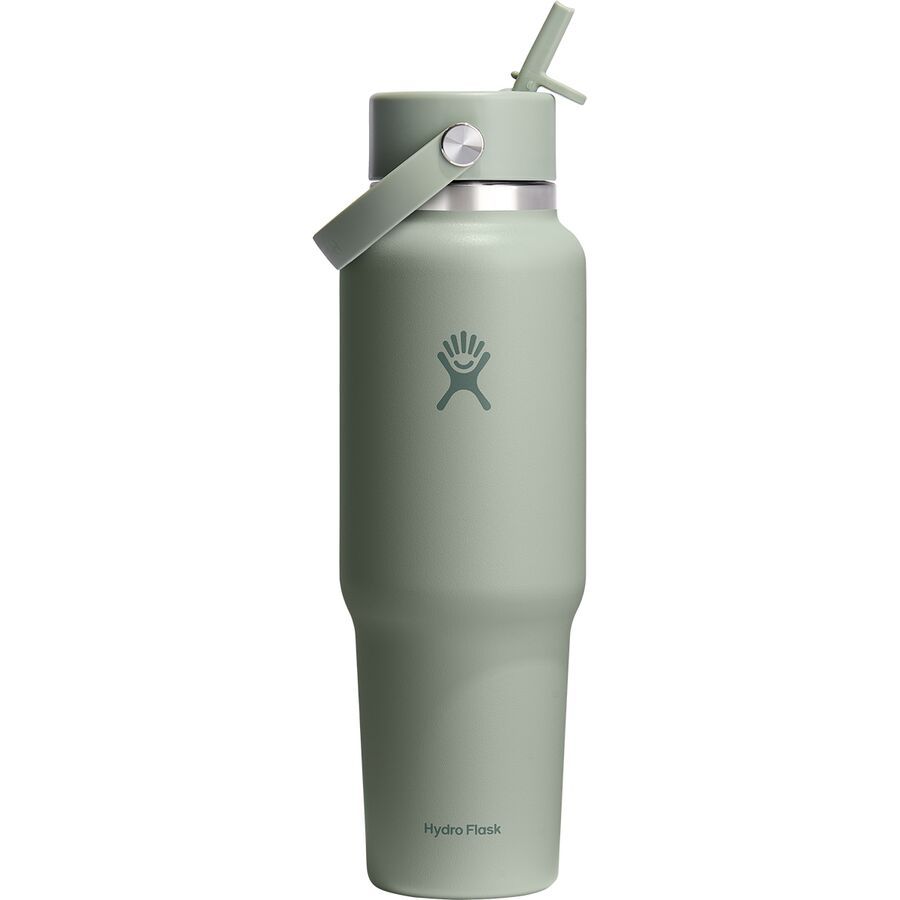 40oz Wide Flex Straw Travel Bottle