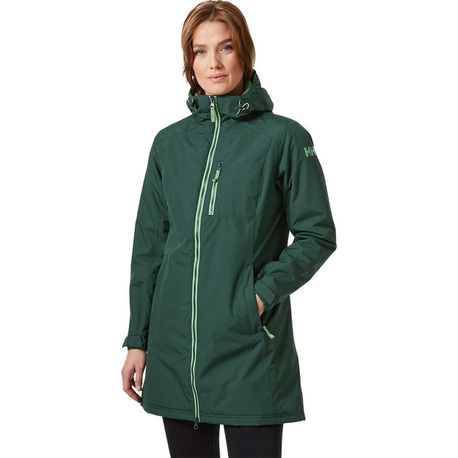 Long Belfast Winter Insulated Jacket - Women's