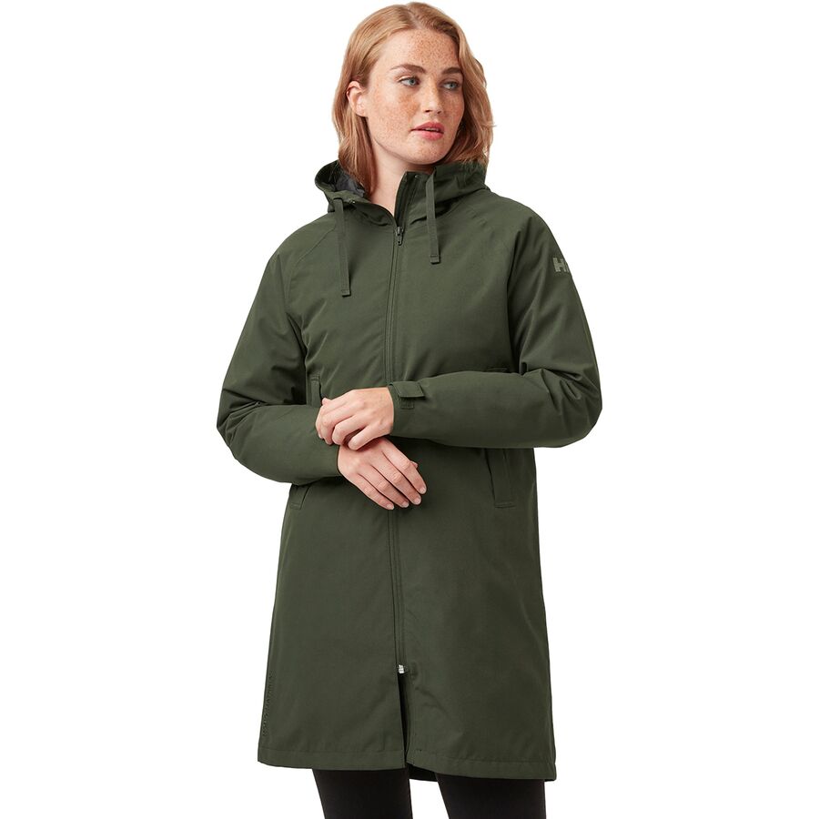 Mono Material Rain Coat - Women's