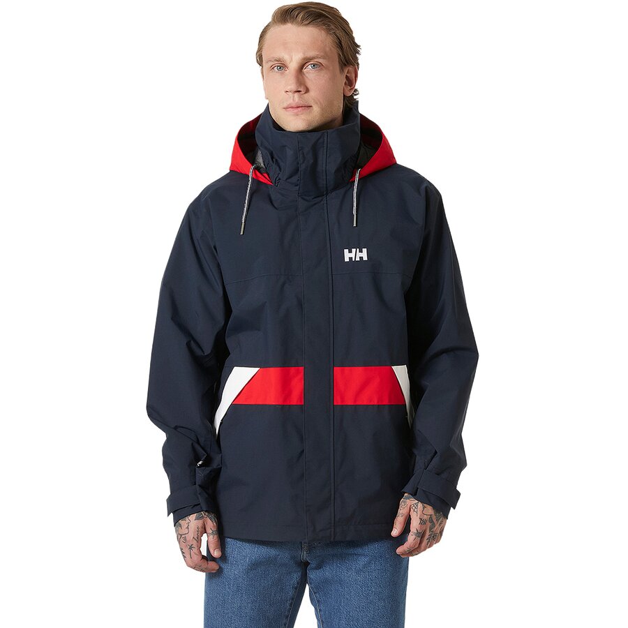 Мужская куртка Helly Hansen Koster All-Weather, цвет: Тёмно-синий