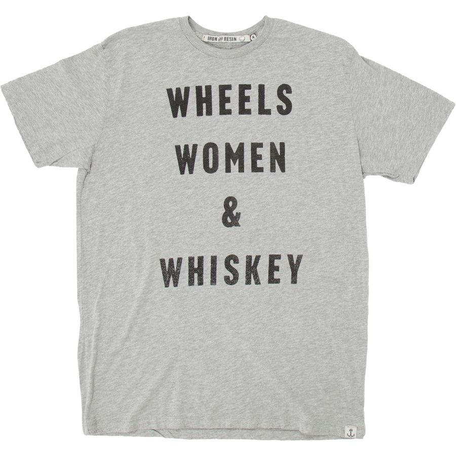 Iron and Resin Three W's TShirt ShortSleeve Men's Clothing