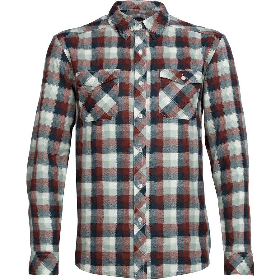 Icebreaker Lodge Flannel Shirt - Men's | Backcountry.com