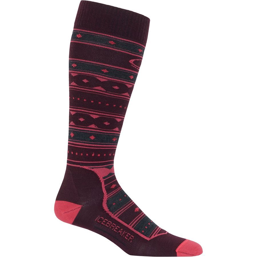 Icebreaker Ski+ Ultralight Over The Calf Sock Women's