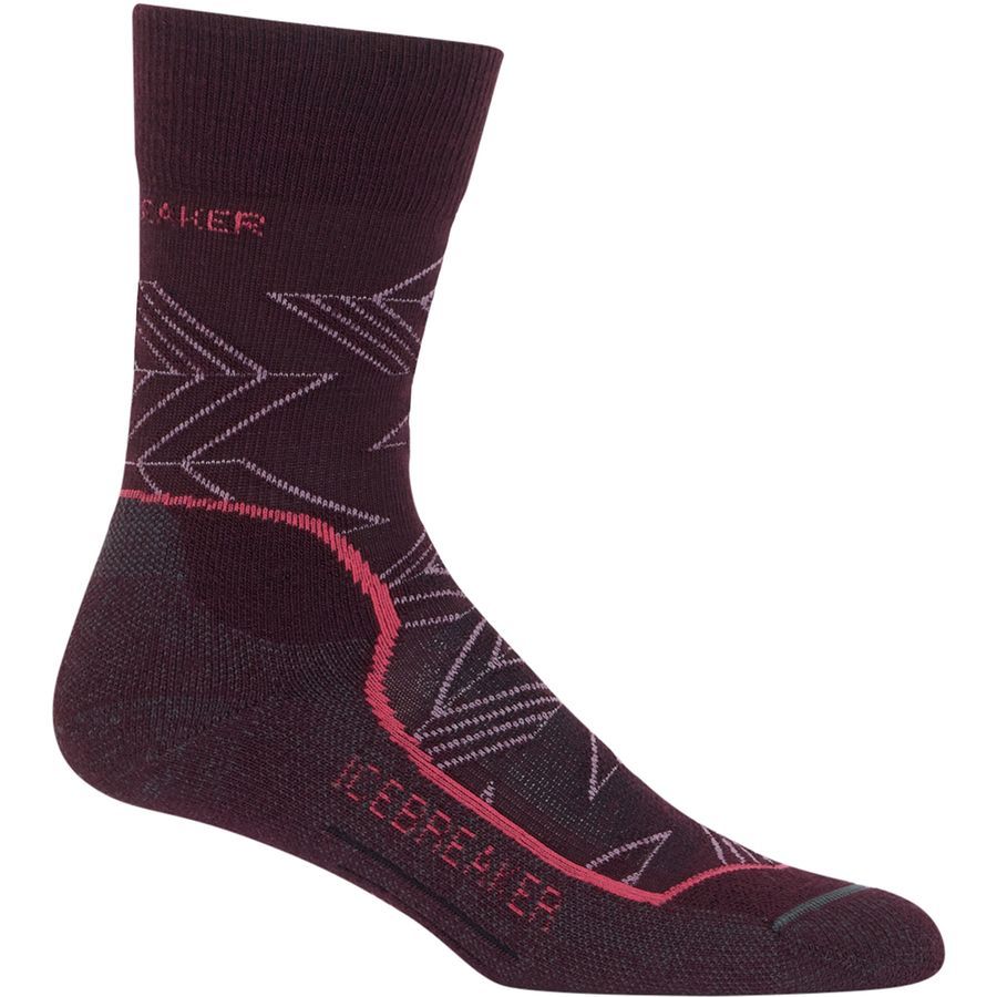 Icebreaker Hike Plus Light Cushion Crew Sock Women's