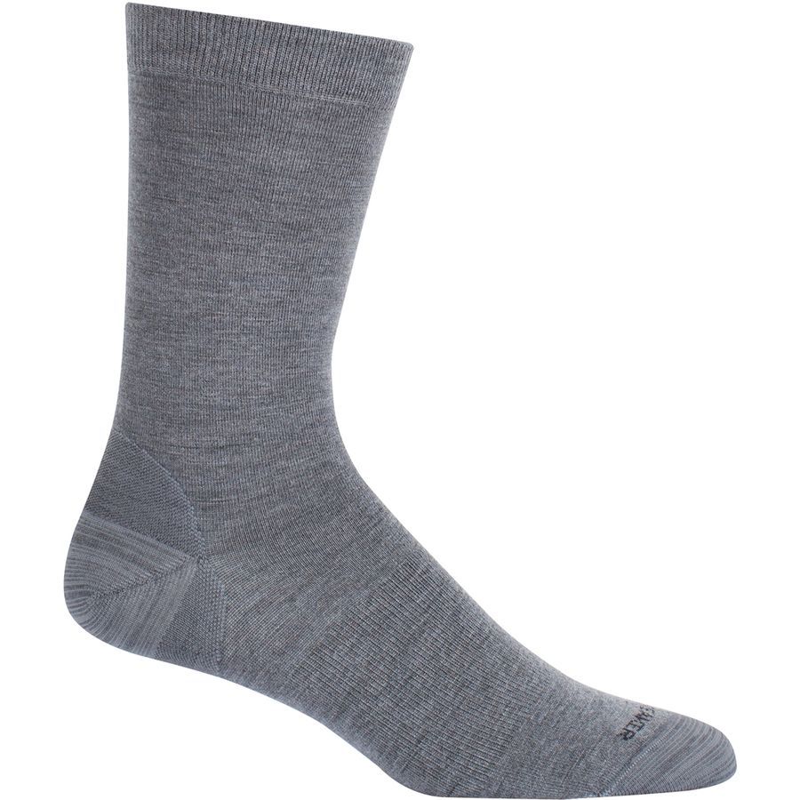 Icebreaker Lifestyle Fine Gauge Solid Crew Sock