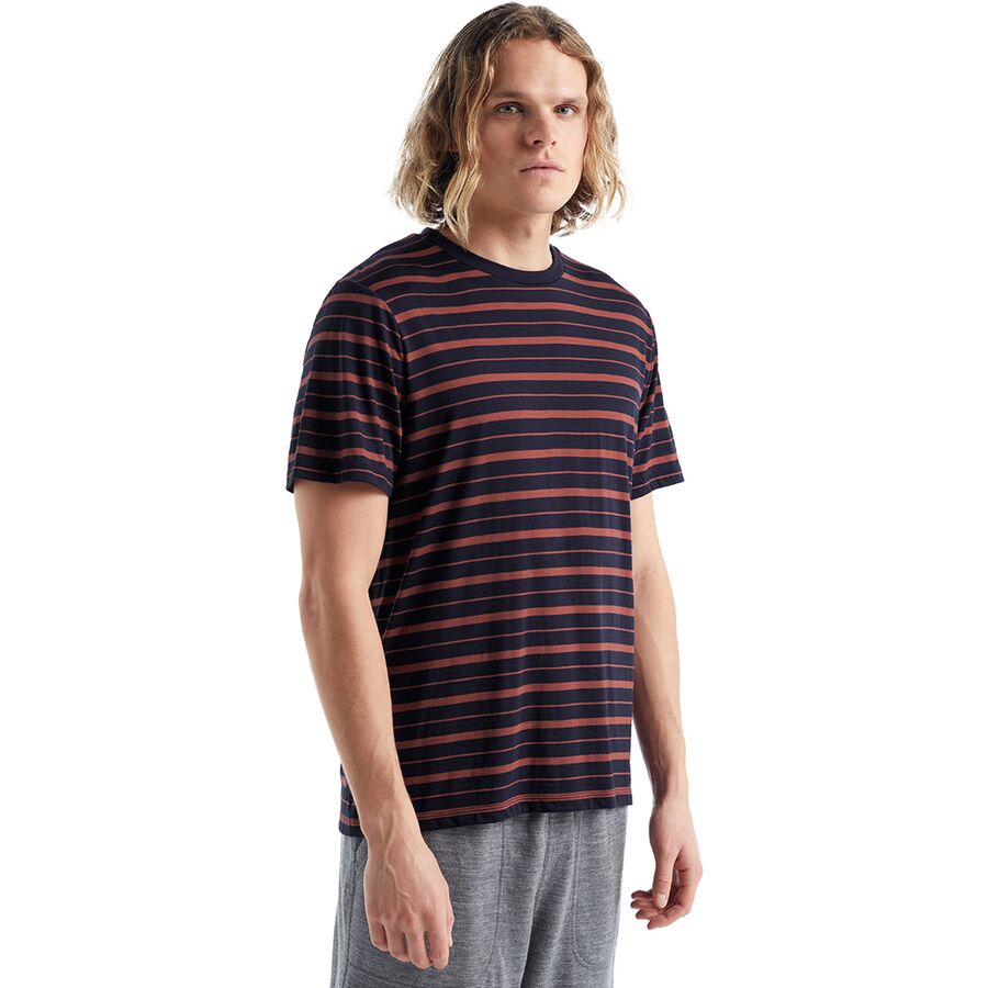 Wave Stripe Short-Sleeve T-Shirt - Men's