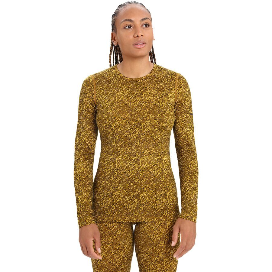 200 Oasis Lichen Long-Sleeve Crewe Top - Women's