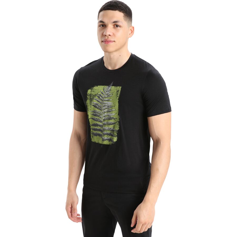 Men Tech Lite II Fern Imprint Short-Sleeve T-Shirt - Men's