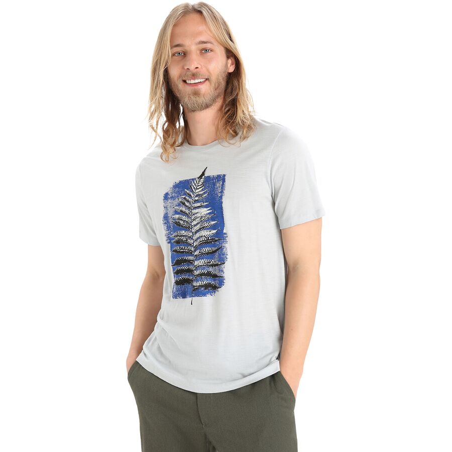 Men Tech Lite II Fern Imprint Short-Sleeve T-Shirt - Men's