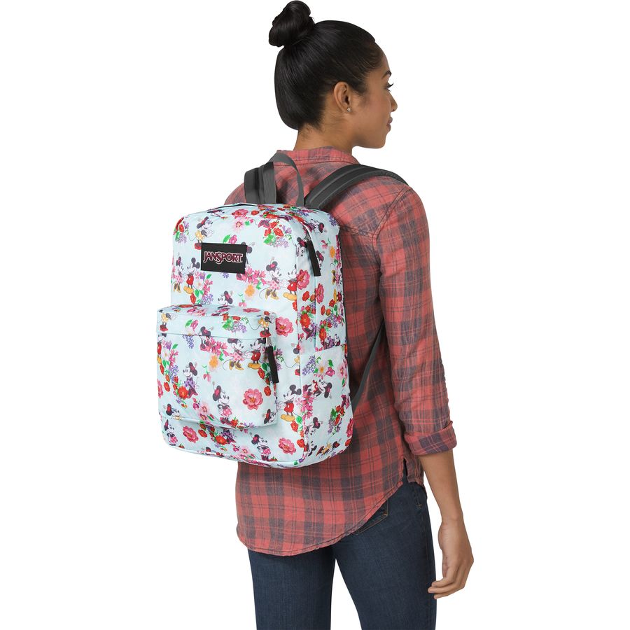 JanSport Disney SuperBreak Blooming Minnie 25L Backpack