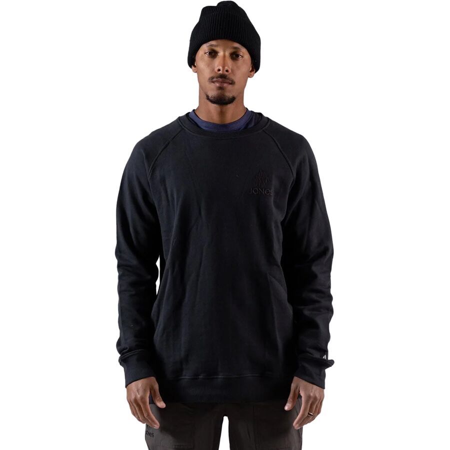 Jones Snowboards Truckee CrewNeck Sweatshirt Men's Clothing