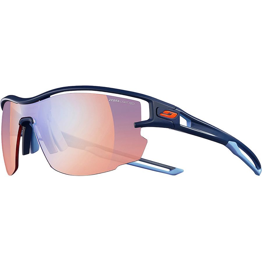 100% Slendale Sport Zonnebril Grijs met Purple Multilayer Mirror Lens