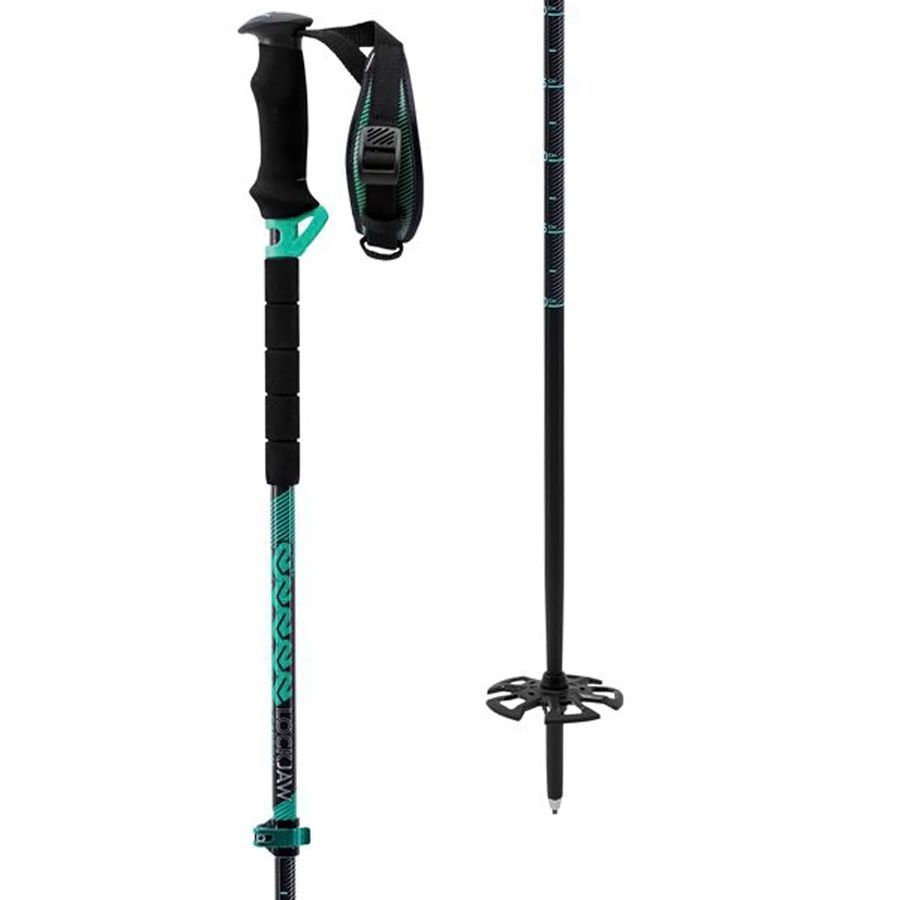 K2 LockJaw Comp 145 Adjustable Ski Pole Ski