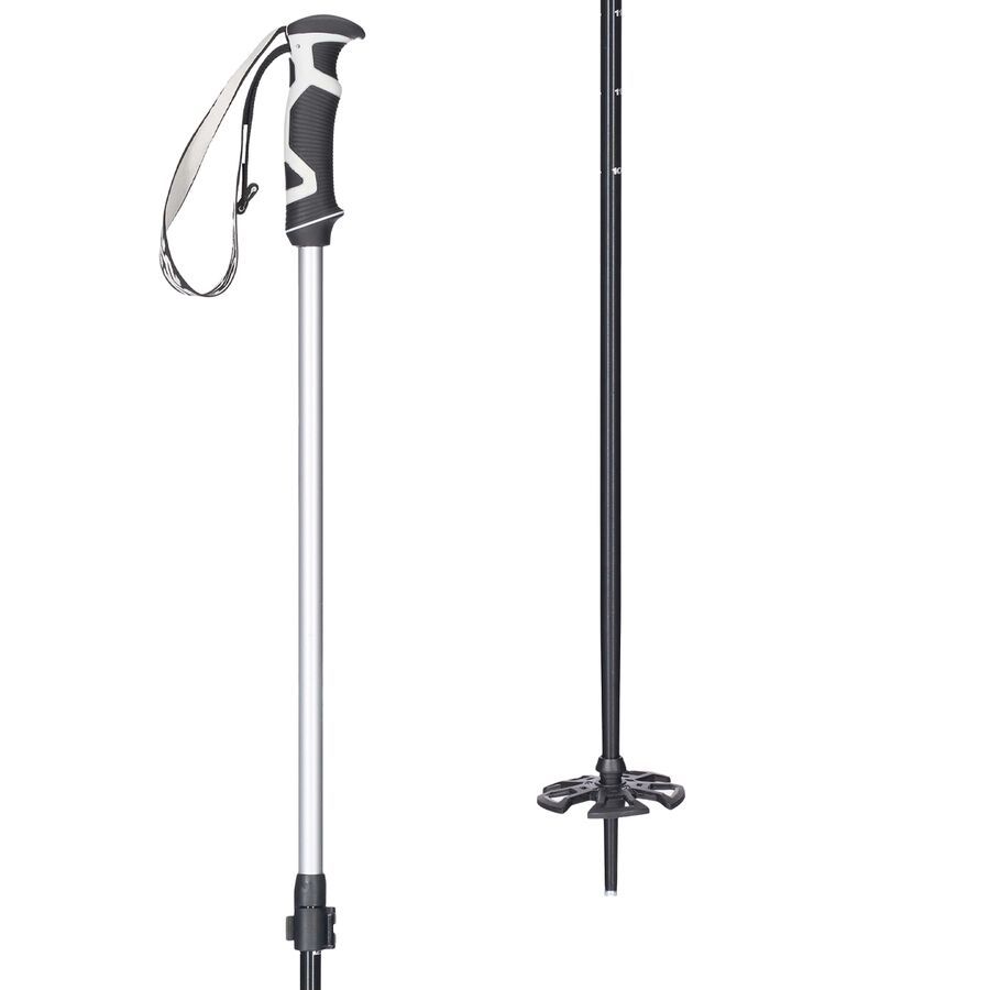 K2 Lockjaw Aluminum Adjustable Ski Poles Ski