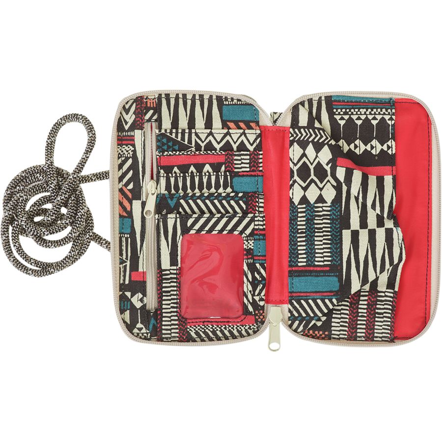 KAVU Go Time Cross Body Wallet Women's