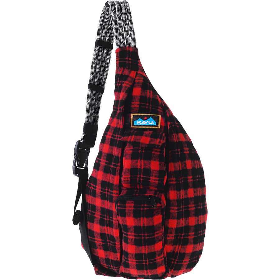 KAVU - Plaid Rope Bag - Women's - Lumberjack