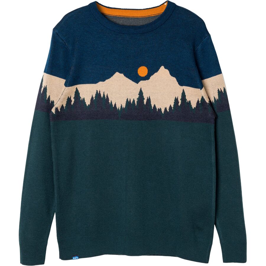 Мужской свитер KAVU Highline, цвет: Полосатый