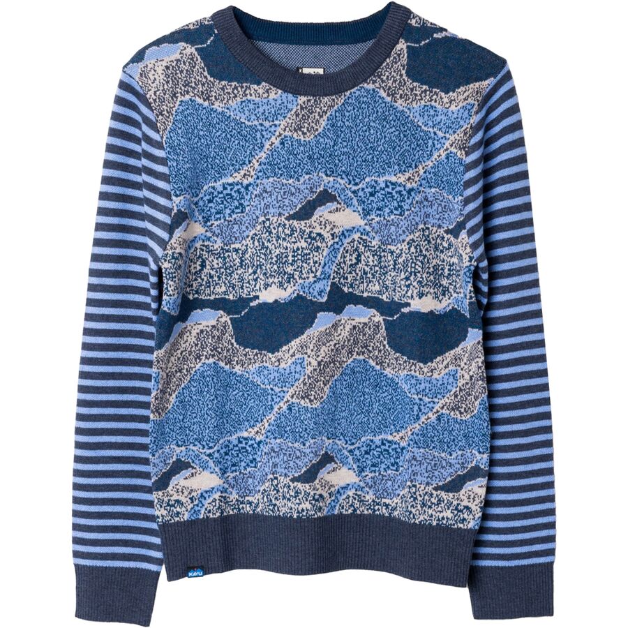 Pull Femme KAVU Hillrose - Couleur Argyle Ridge - Taille XL - Neuf Avec étiquettes