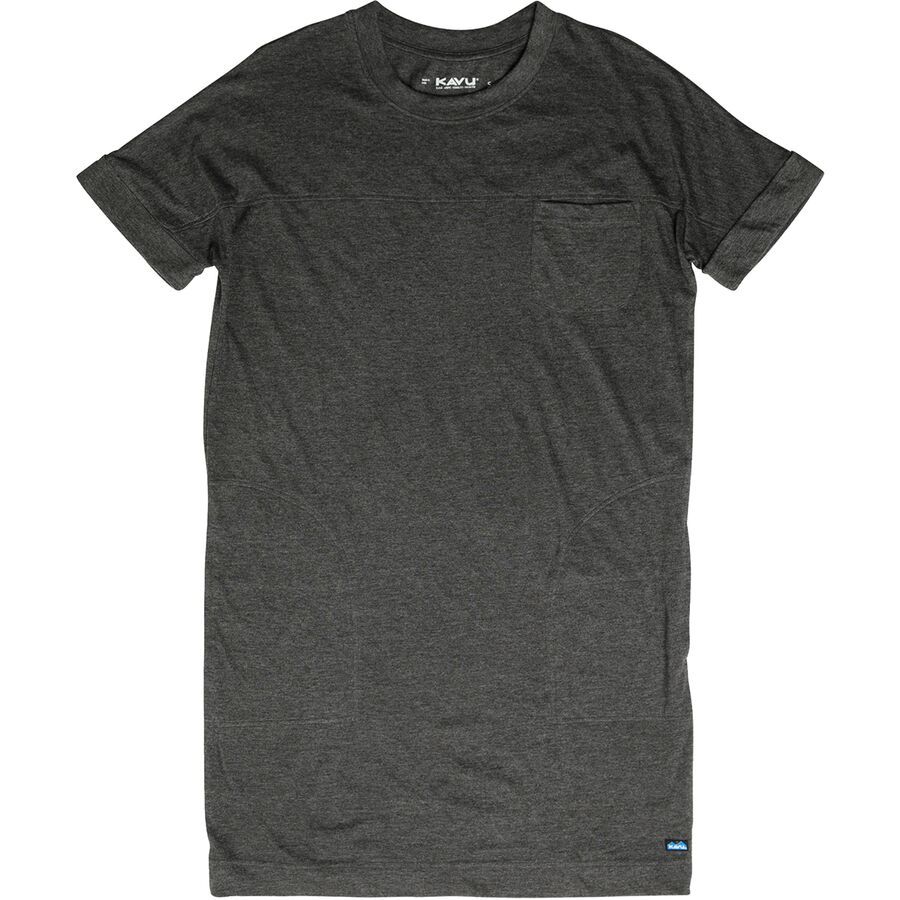 Cut Back T-Shirt Dress - Women's