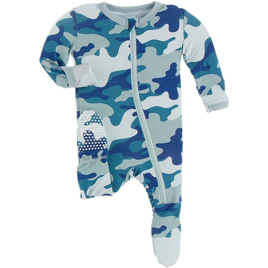 Kickee Pants Print Footie Pajamas Infant Boys'
