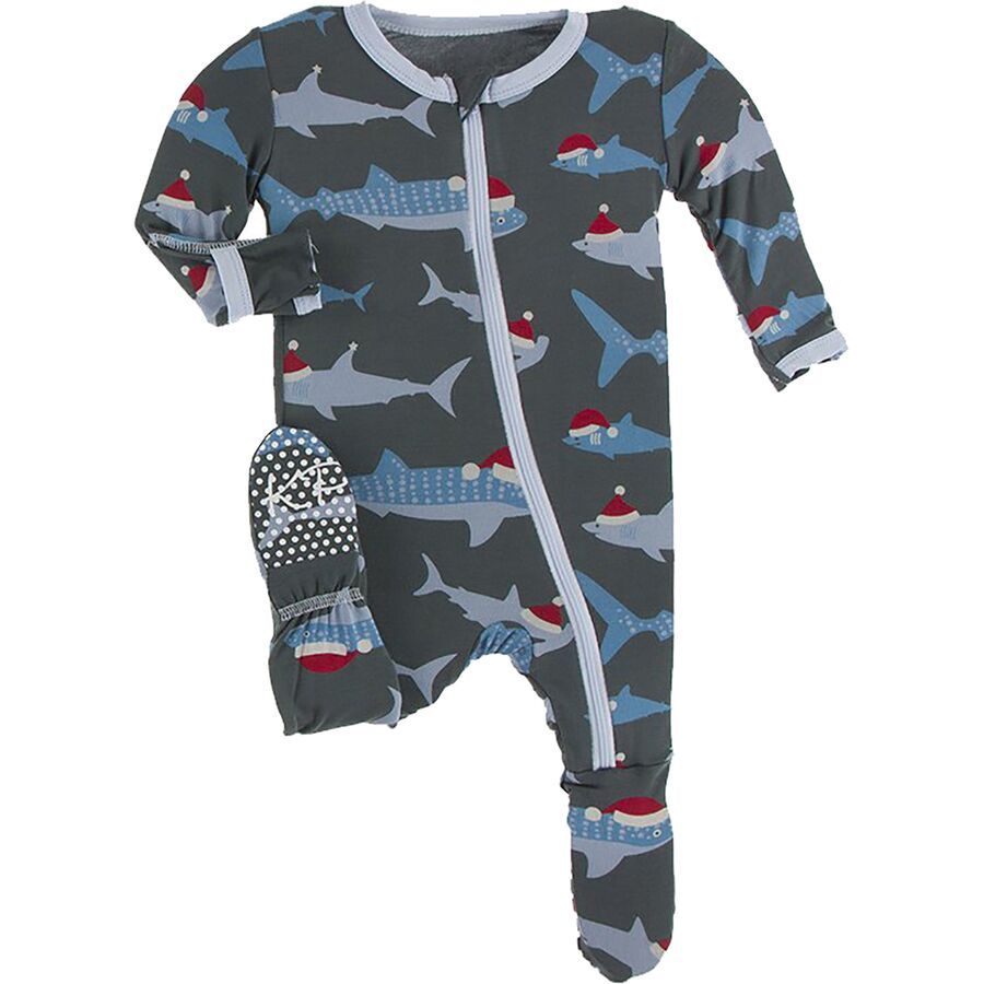Kickee Pants Print Footie Pajamas Infant Boys'