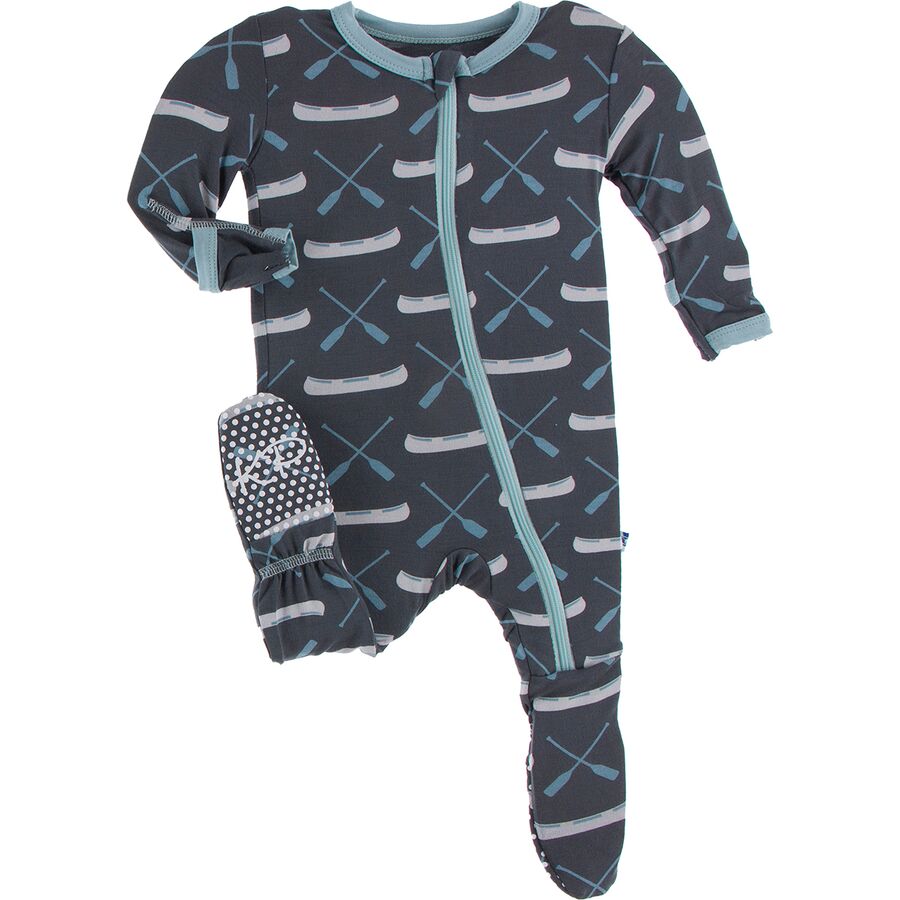 Kickee Pants Print Footie Pajama - Infants' | Backcountry.com
