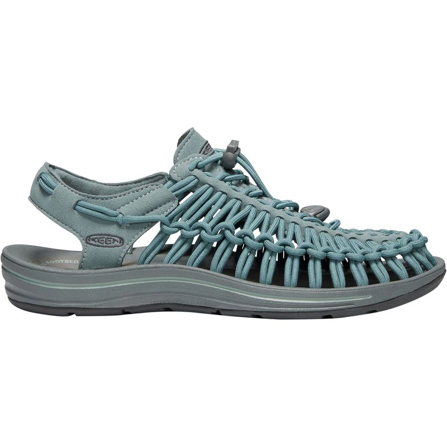 Keen Women's Uneeq Sandals - Granite Green / Gold Flame