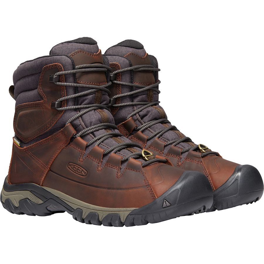 keen men's targhee lace high waterproof boot