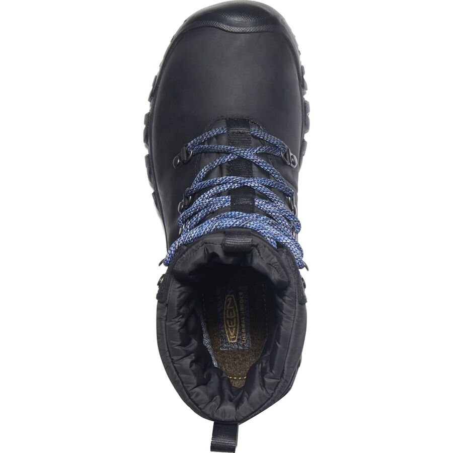 keen women's greta tall boot wp snow