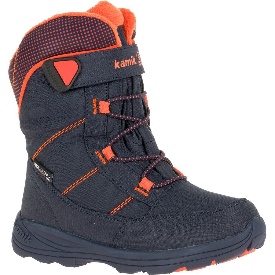 boys navy boots
