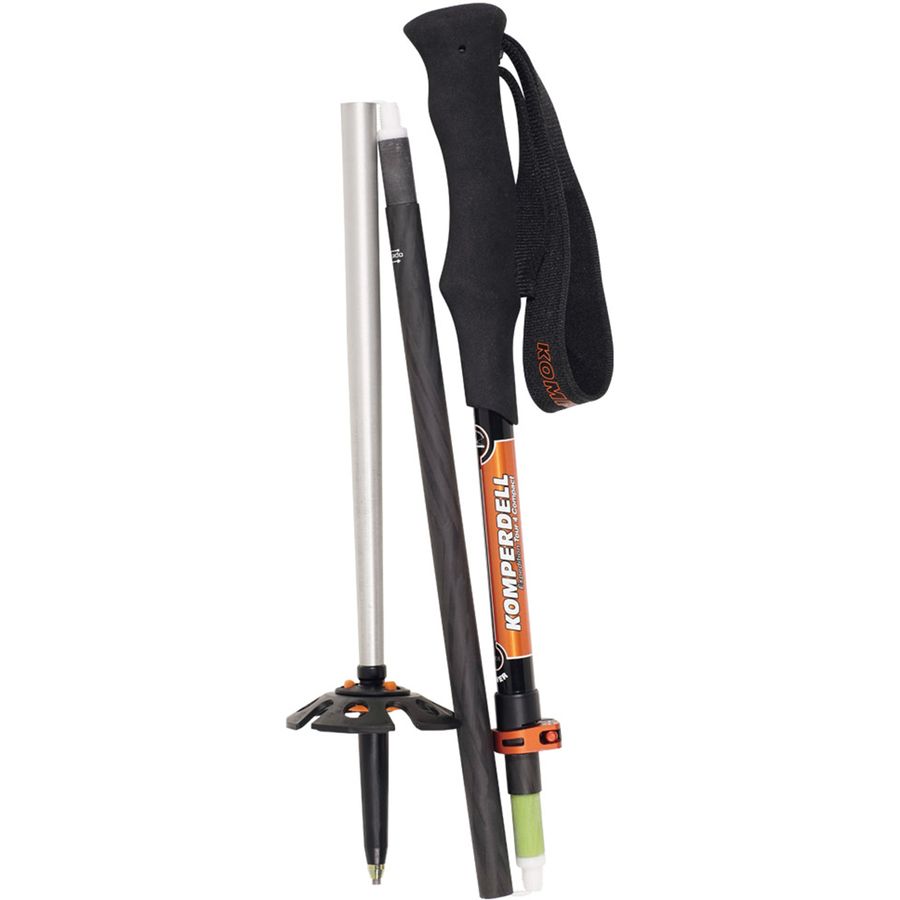Komperdell Carbon Expedition Tour 4 Compact Trekking Poles