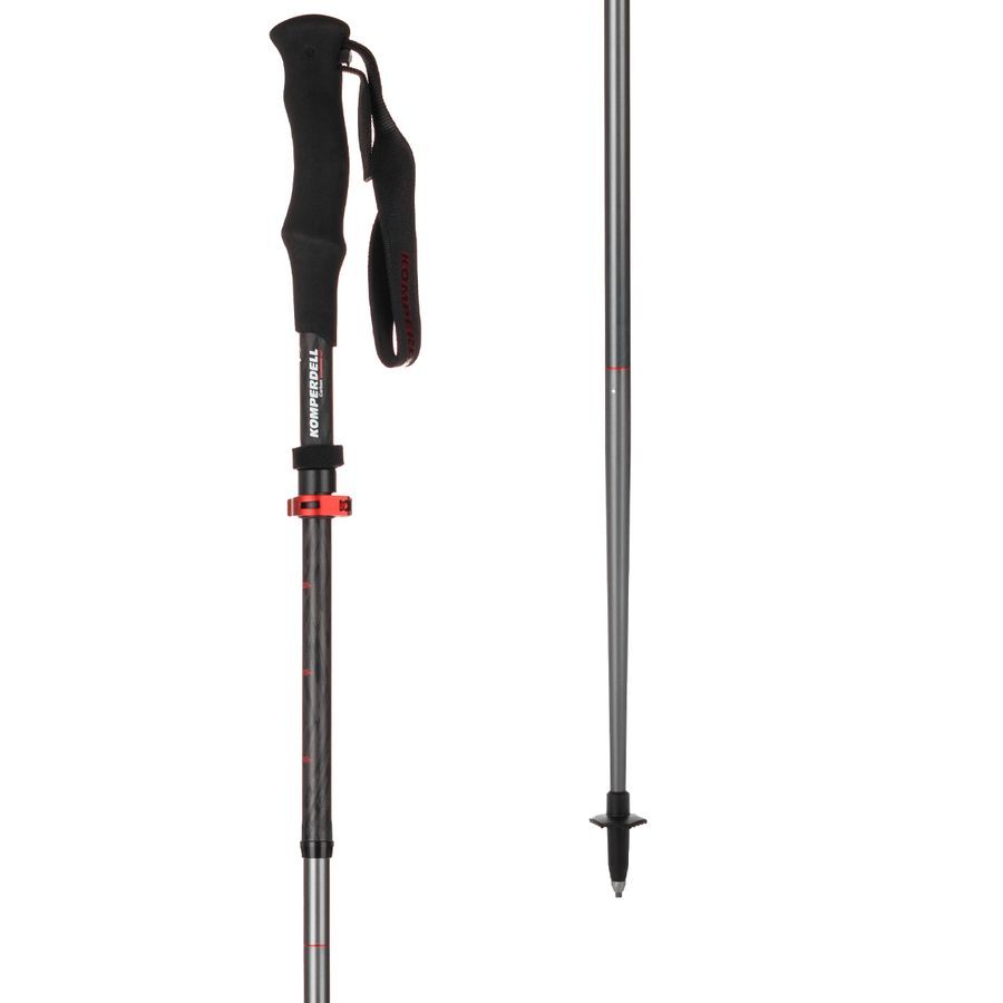 Komperdell Trailstick C7 CarbonTi VARIO Compact Trekking Poles