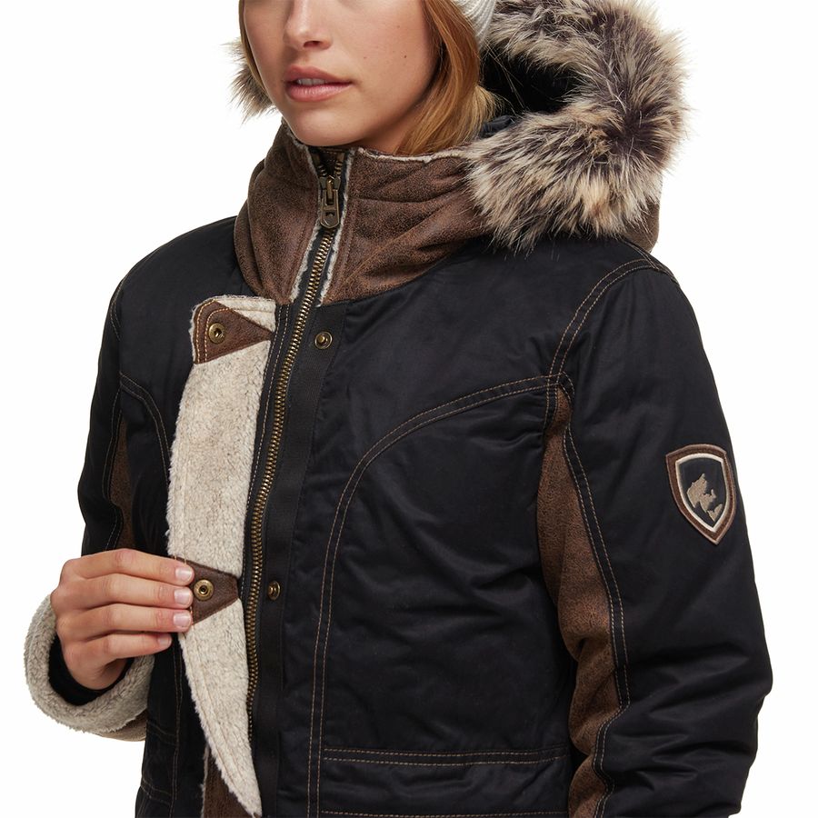 kuhl womens down coat